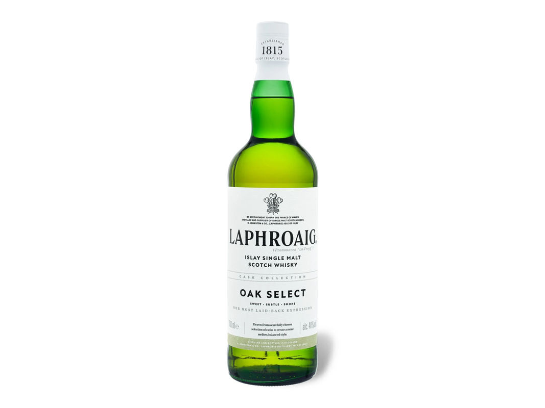 Laphroaig Oak Select Islay Single Malt Scotch Whisky 0,7 l, 40% Vol. - Bild 2
