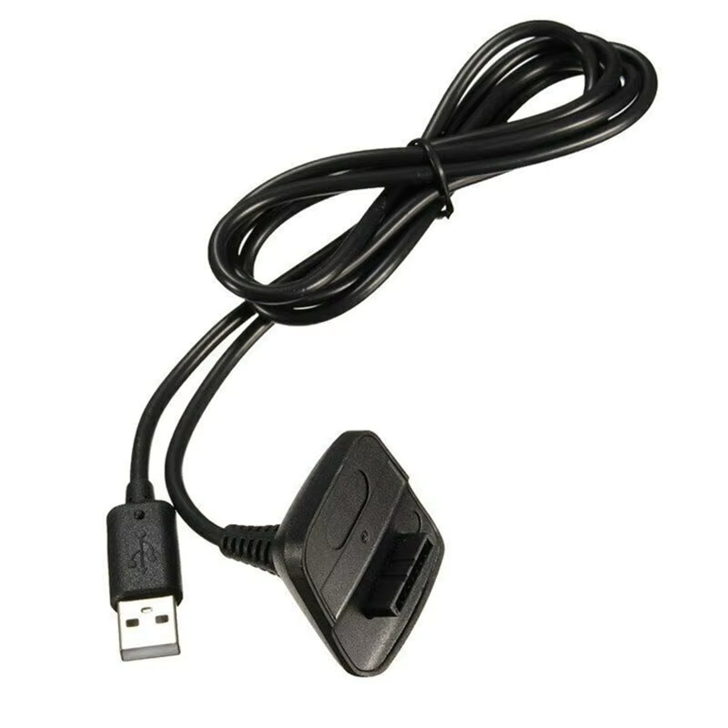 OULLX USB-Ladekabel für XBOX360 Wireless Controller, 1,5 m, Schwarz - Bild 5