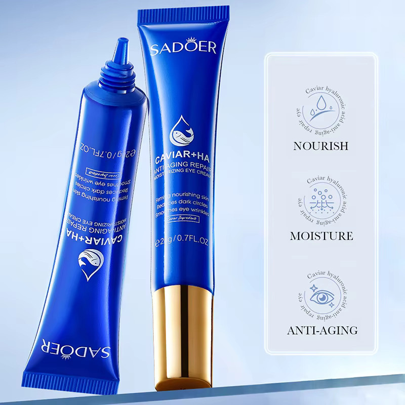 SADOER Augencreme mit Hyaluronsäure, Unisex - Bild 2