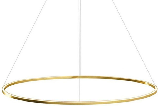 Nemo Lighting Ellisse Minor Uplight LED-Pendelleuchte in Gold/Messing mit integriertem LED-Leuchtmittel (3000K)
