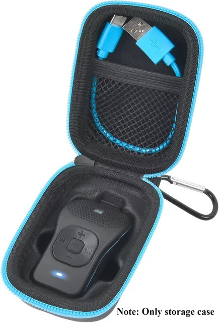 Paiyule Tragetasche für Bluetooth-Clip-Lautsprecher, magnetische Aufsteckhülle für tragbare Mini-Lautsprecher, Farbe: Schwarz - Bild 1