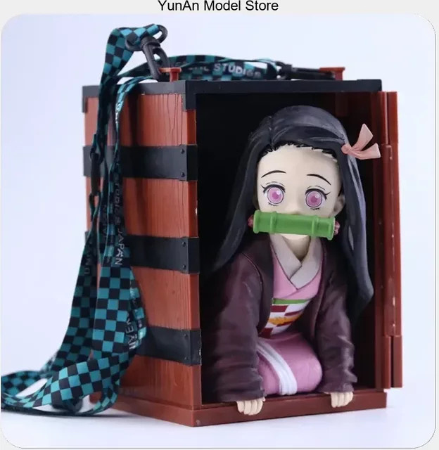 Bandai Demon Slayer Nezuko Kamado, Anime-Figur Statue, 22cm, Kunststoff - Bild 1