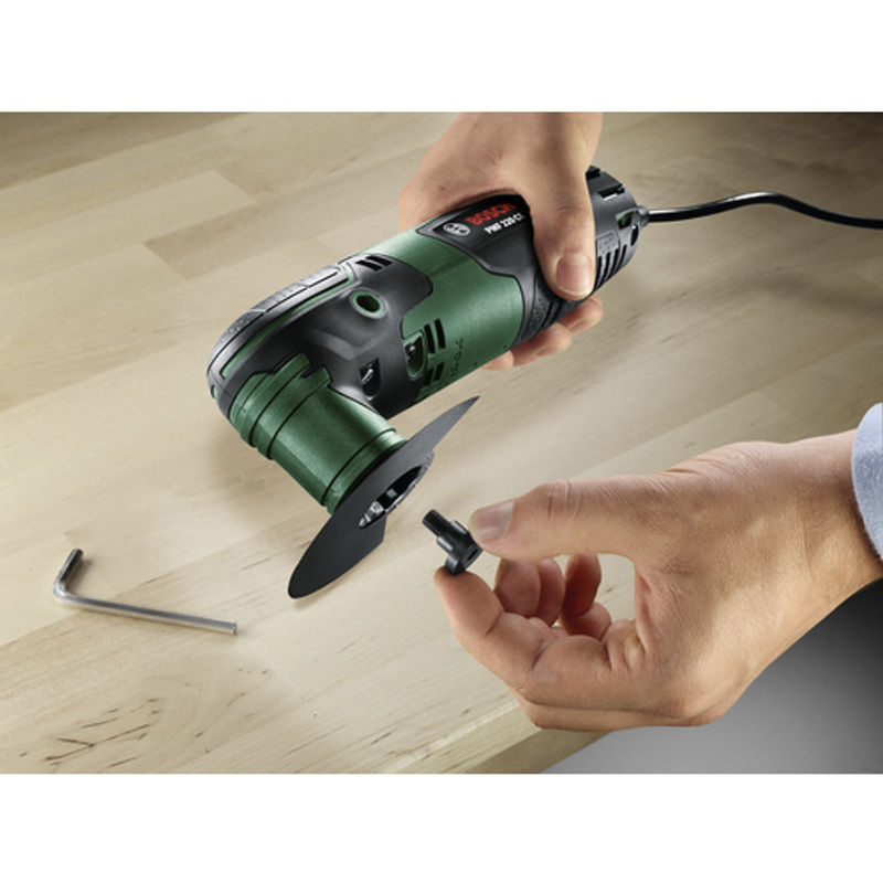 Bosch Multifunktionswerkzeug PMF 220 CE mit 220 W und 12-teiligem Zubehör im Koffer - Bild 2