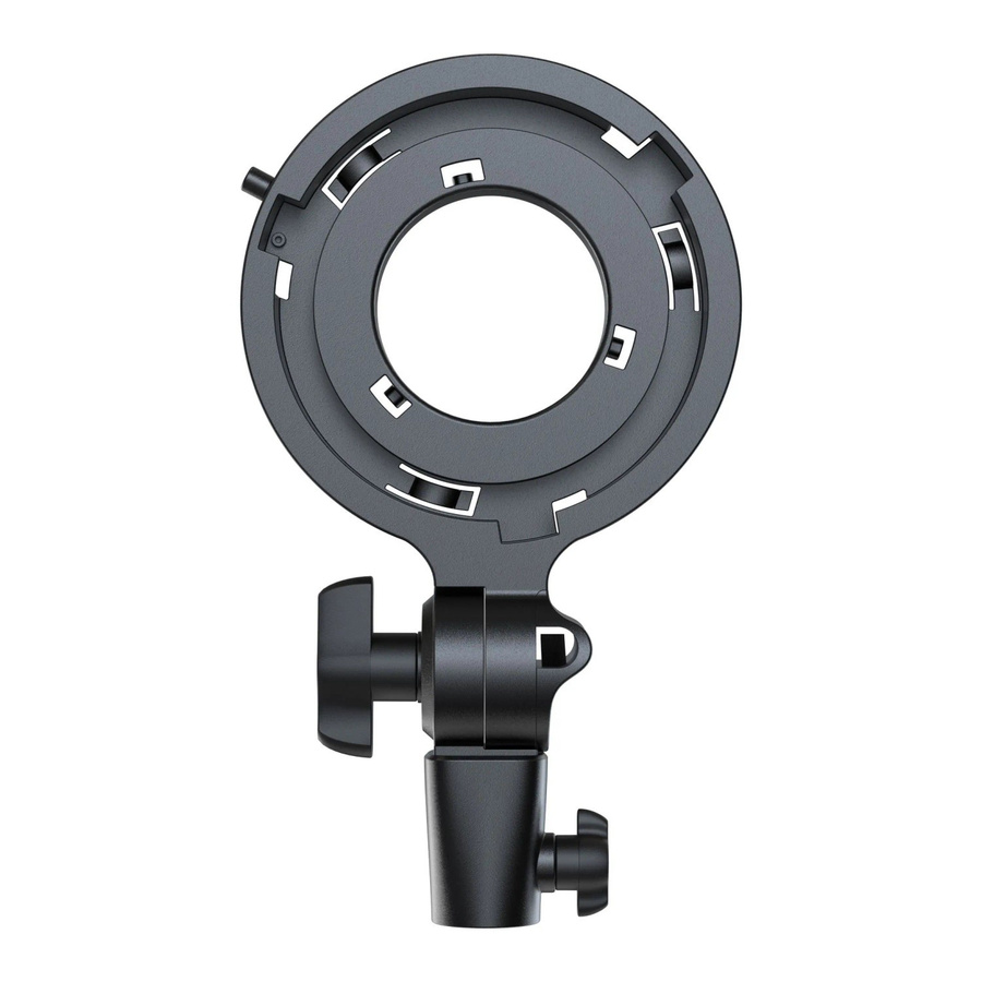 Multiblitz Mini Bowens auf Bowens Adapter für MB-PL Serie mit 5/8 Spigot-Anschluss in Schwarz - Bild 2