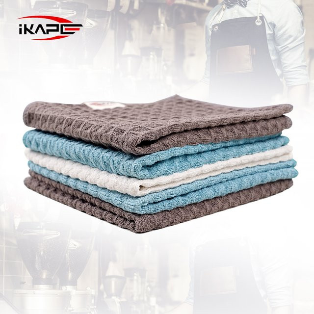 IKAPE Products Micro Cloth Reinigungstuch für Espresso Barista in Beige (3er Pack) - Bild 1