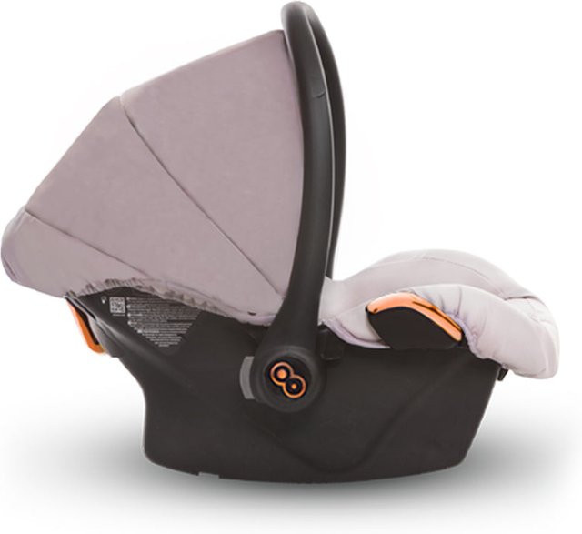 TPFLiving Babyschale Ultra Stoff in Pastell und Roségold ohne Isofix - Bild 1