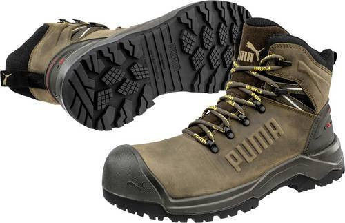 Puma Safety Sicherheitsschuh Iron HD Brown Mid S3S in Braun, Größe 46 - Bild 1