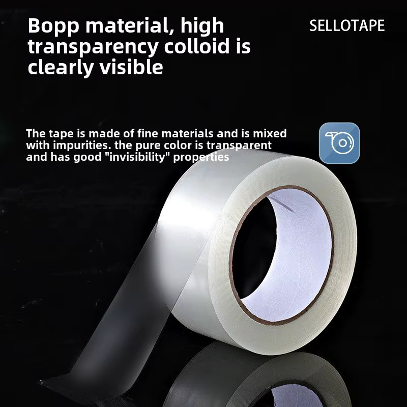 QHSPE Geräuschloses transparentes Verpackungsband aus BOPP-Kunststoff für E-Commerce-Express - Bild 3