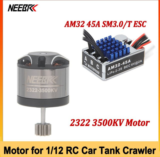 NEEBRC Outrunner Brushless Motor, 3500KV, mit ESC, Modellteile - Bild 1