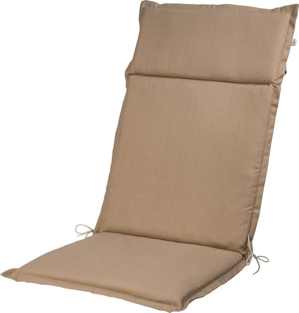 LIVARNO HOME Polsterauflage Houston Hochlehner aus Baumwolle in Beige - Bild 1