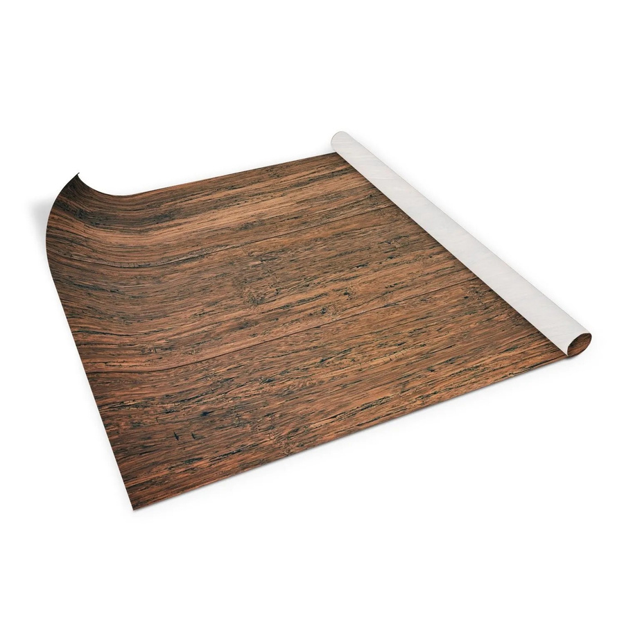Tulup Möbelfolie Alte Bretter in Braun, Dekorfolie mit Matt-Effekt, Breite: 100 cm, Tiefe: 50 cm - Bild 2