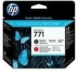 HP Druckkopf 771 Tintenpatrone Schwarz und Rot CE017A - Bild 2