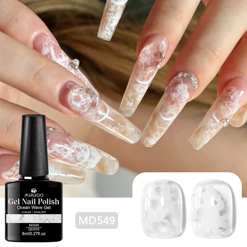 MSRUIOO Ocean Wave Gel Nagellack, 8 ml, glänzend - Bild 1