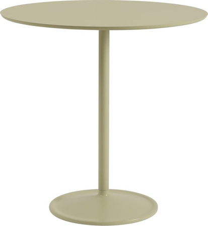 Muuto Soft Esstisch rund in Grün und Beige mit Höhe: 95 cm