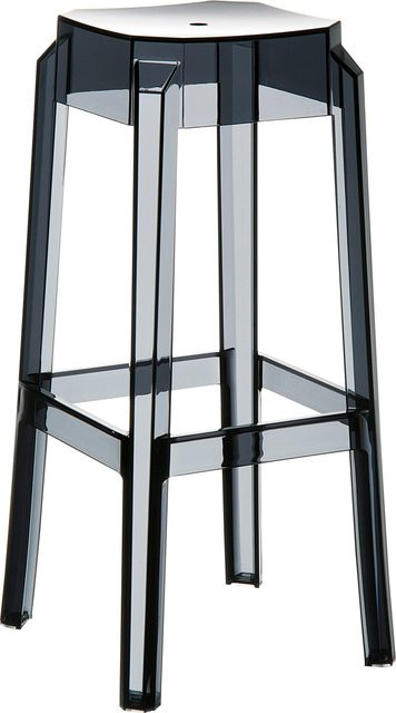 TPFLiving Barhocker Faxi in Schwarz mit modernem Design und glänzender Oberfläche - Bild 1