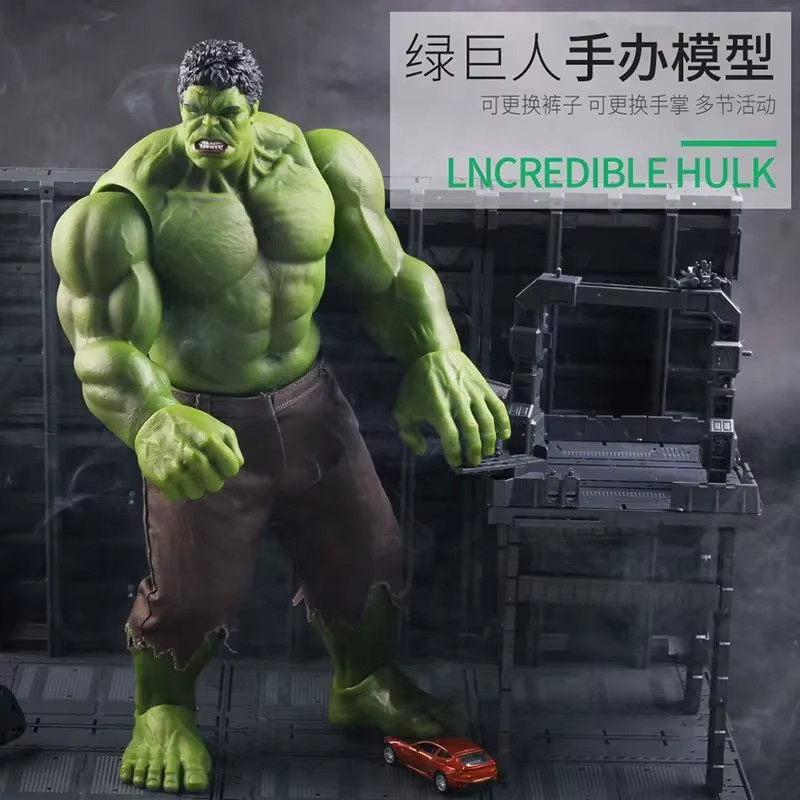 Bandai Marvel Legends Hulk Retro-Serie, Actionfigur, 42cm, Grün - Bild 3