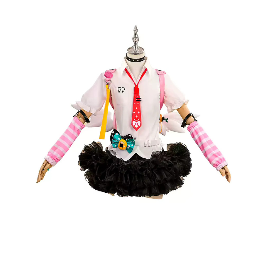 WAKUWAKU Zenless Zone Zero WakuWaku-R ZZZ Virtual Idol Angels of Delusion Cosplay-Kostüm, Plüsch / Textil - Bild 2