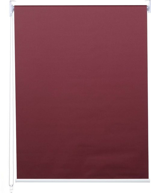 MCW Rollo D52 Verdunkelung blickdicht und thermoisolierend, Farbe: Bordeauxrot, B/H: 70 x 230 cm - Bild 1