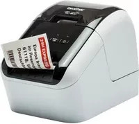 Brother P-touch QL-800 Etikettendrucker Thermodirekt mit Rot-Schwarz-Druckfunktion und USB-Anschluss - Bild 2