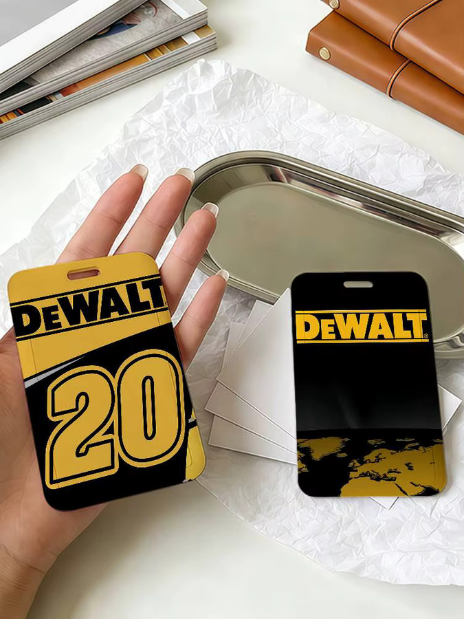 D-D-Dewalts-S Schlüsselband-Kartenhüllen für Alltagskarten, Idol-Fotokarten und Visitenkarten, Unisex - Bild 5