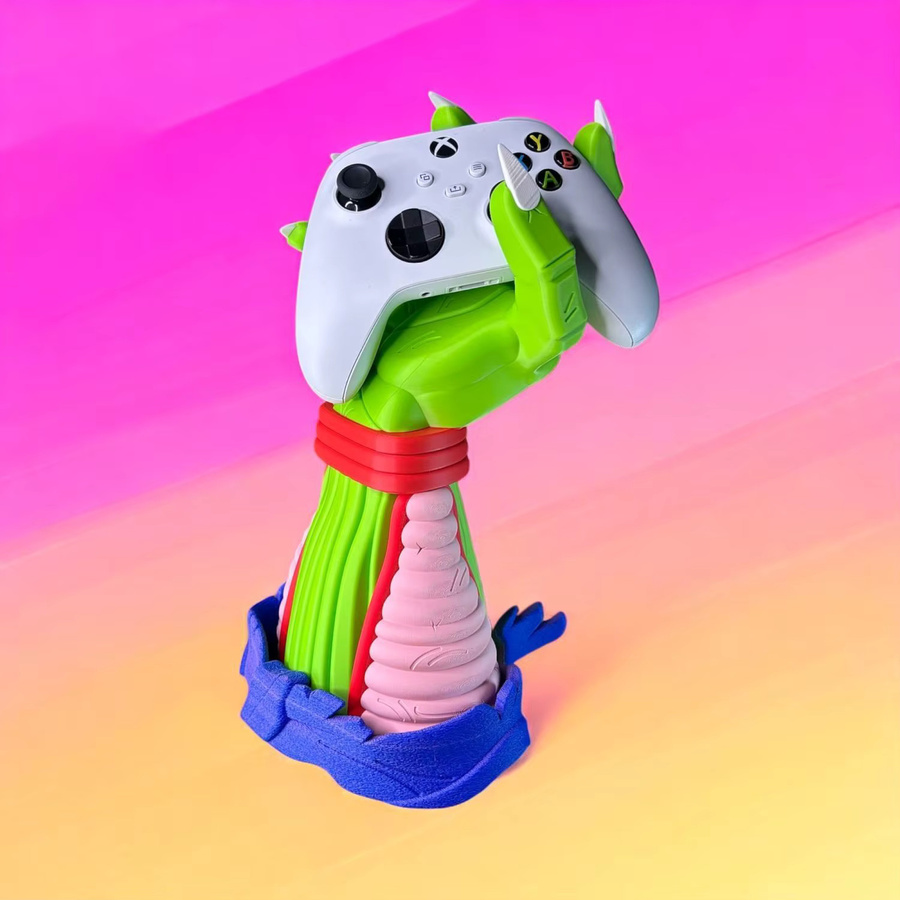 Bandai Dragon Ball Piccolo 3D-gedruckte Figur als Game Controller Halter für PS5 und Xbox, Multicolor, Höhe: 29 cm - Bild 5