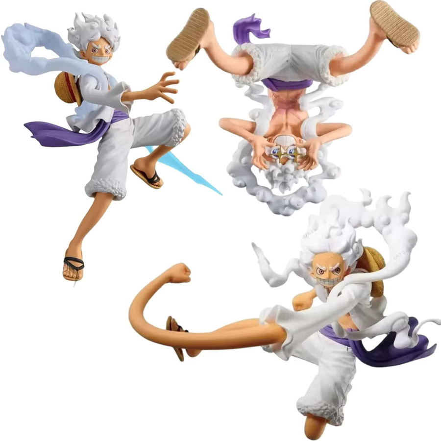 Bandai One Piece Ruffy King Gear 5, Anime Figur Modell Spielzeug - Bild 2