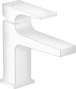 Hansgrohe Metropol 100 Waschtisch-Einhebelmischer in Chrom mit Push-Open-Abfluss und Ausladung 12,7 cm - Bild 1