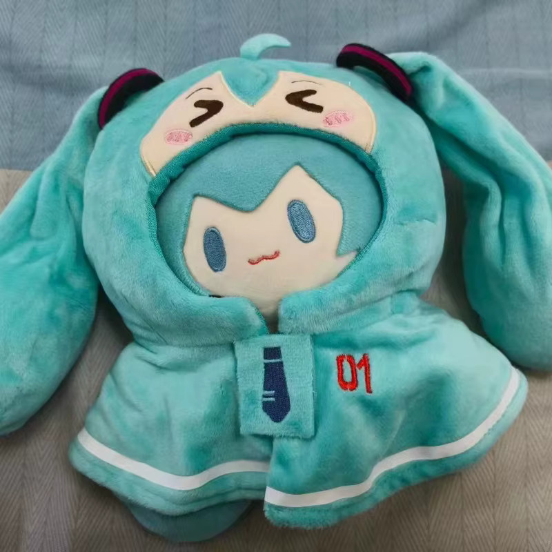 Hatsune Miku Mini-Schal-Mantel, Puppenkleidung, 20 cm - Bild 3