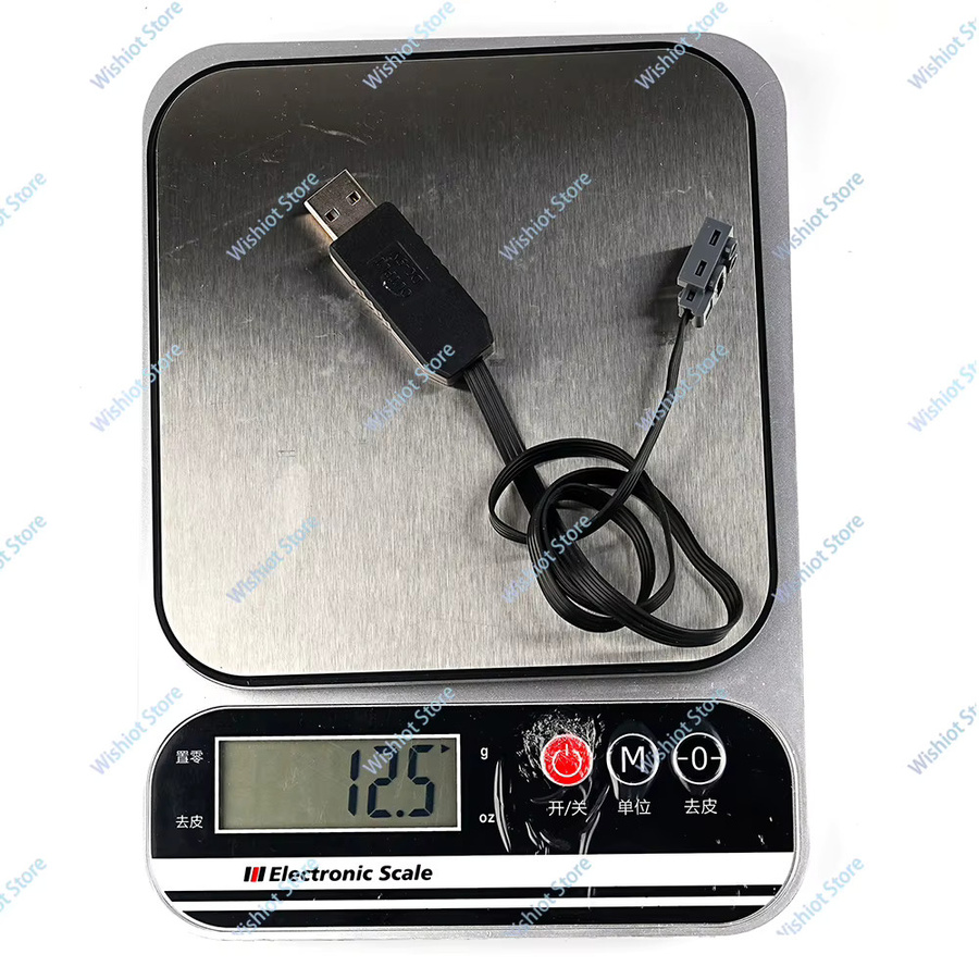 Wishiot MOC Micro-USB-auf-9V-Adapterkabel für Power Functions Bausteine, Schwarz, Länge: 46 cm - Bild 3