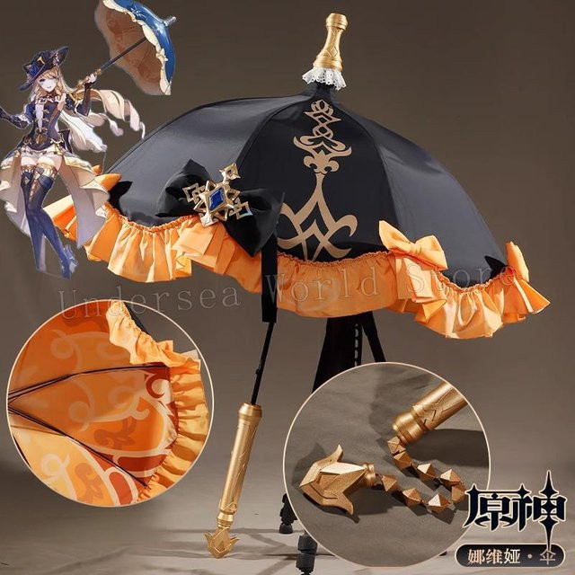 Genshin Impact Navia Cosplay Kostüm, Set, Mädchen - Bild 1