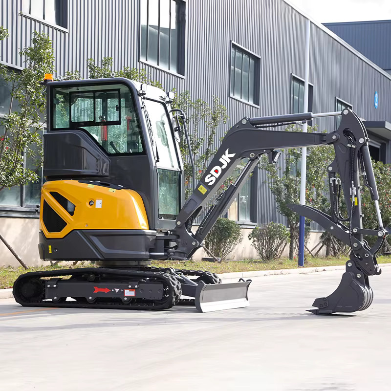 SDJK Kompakt-Minibagger als multifunktionaler Mehrzweckbagger mit 2 Tonnen oder 3 Tonnen Tragkraft - Bild 3