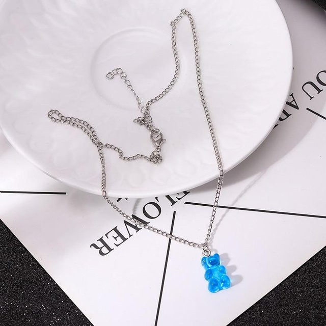 KaiTingu Jewelry Halskette, Bärenanhänger, Damen, Mädchen - Bild 1