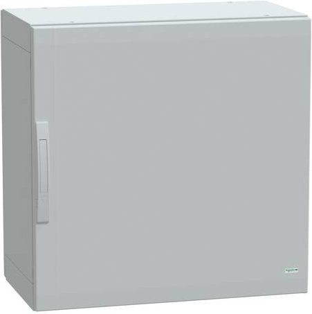 Schneider Electric Polyestergehäuse PLA Bodenstehend Grau IP65 B: 75 cm, T: 75 cm, H: 42 cm - Bild 1