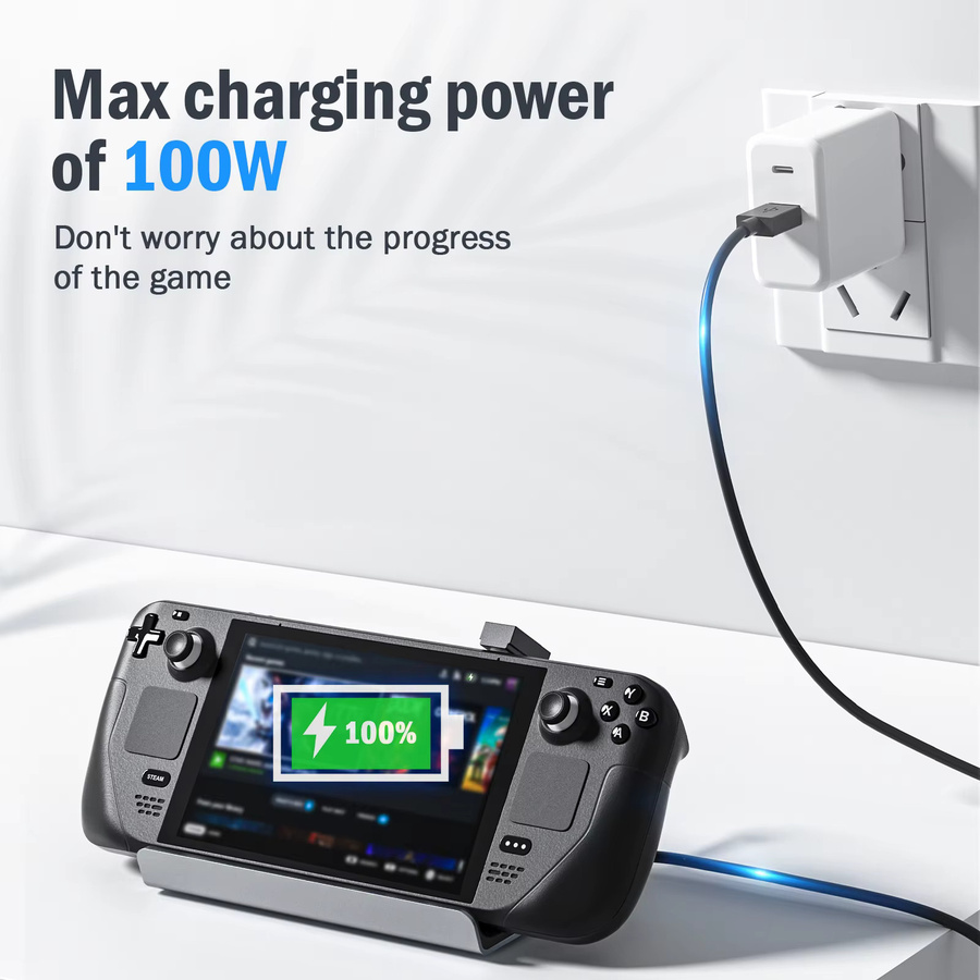 Lemorele X23L 6-in-1 USB-C Dockingstation mit 4K HDMI, RJ45 Ethernet und 100W PD für Steam Deck, PC und andere Geräte - Bild 4