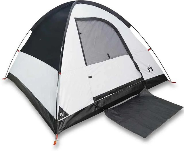 Furnicato Campingzelt Kuppelzelt Weiß B/T/H: 213 x 213 x 132 cm - Bild 1