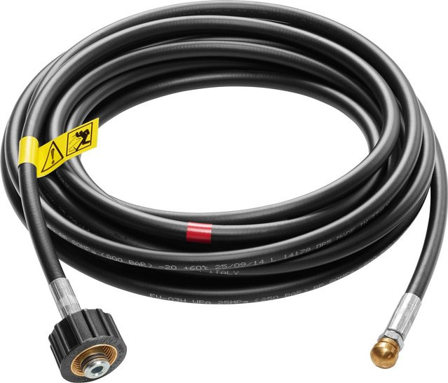 Bosch Professional Rohrreiniger mit 16 m Schlauch und Messingdüse in Schwarz - Bild 1