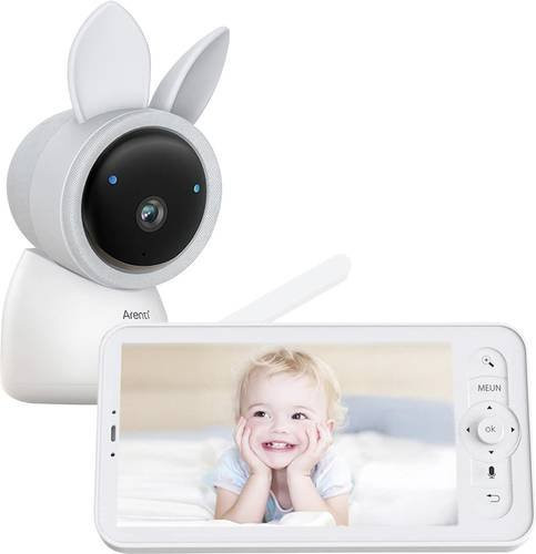 Arenti Babyphone mit Kamera und WLAN 2.4GHz inklusive Nachtsichtfunktion und Audio-Video-Übertragung sowie wiederaufladbarem Akku - Bild 1