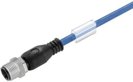 Weidmüller Sensor-/Aktor-Anschlussleitung 2-polig in Blau, Länge: 5 m - Bild 1