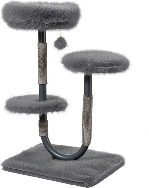 Fudajo Urban Compact Kratzbaum Grau, Höhe: 99 cm - Bild 1