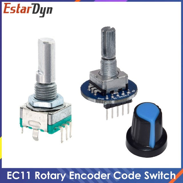 Estardyn Drehgebermodul EC11 Round Audio Rotating Potentiometer Knob Cap für Brick Sensor Development - Bild 1