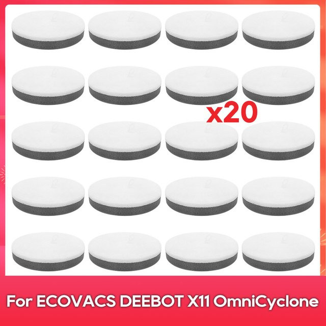 Ecovacs Schwammfilterkartusche als Ersatzteilzubehör für den Deebot X11 OmniCyclone - Bild 1