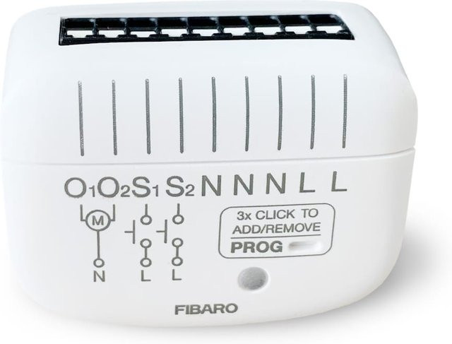 Fibaro Roller Shutter 4 Rolladensteuerung in Weiß - Bild 1