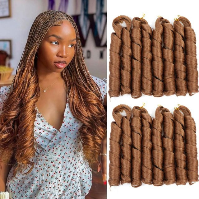 Silky Strands Haarverlängerung, synthetische Spiral Locken, 24 Zoll, Damen - Bild 1