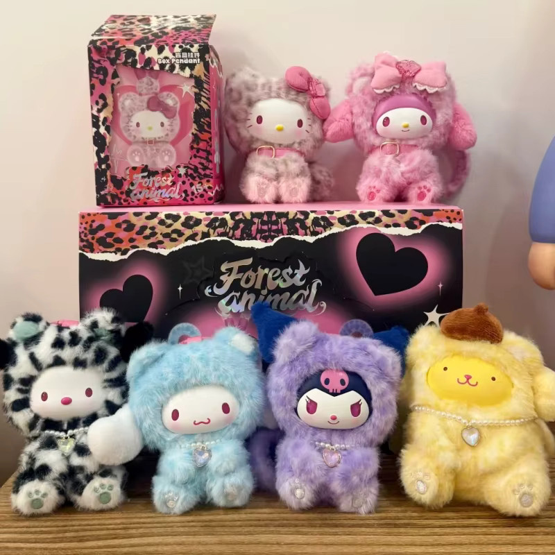 Sanrio Hello Kitty Forest Vibes Blind Box, Vinyl-Plüsch-Anhänger Figuren - Bild 4