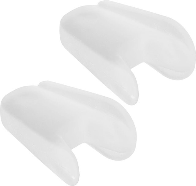 Beautyyy Hallux Valgus Bunion Corrector Silikon Zehentrenner, White, Large - Bild 1
