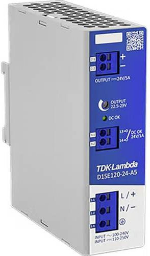 TDK-Lambda D1SE120-24-A5 Hutschienen-Netzteil 120W Grau - Bild 1