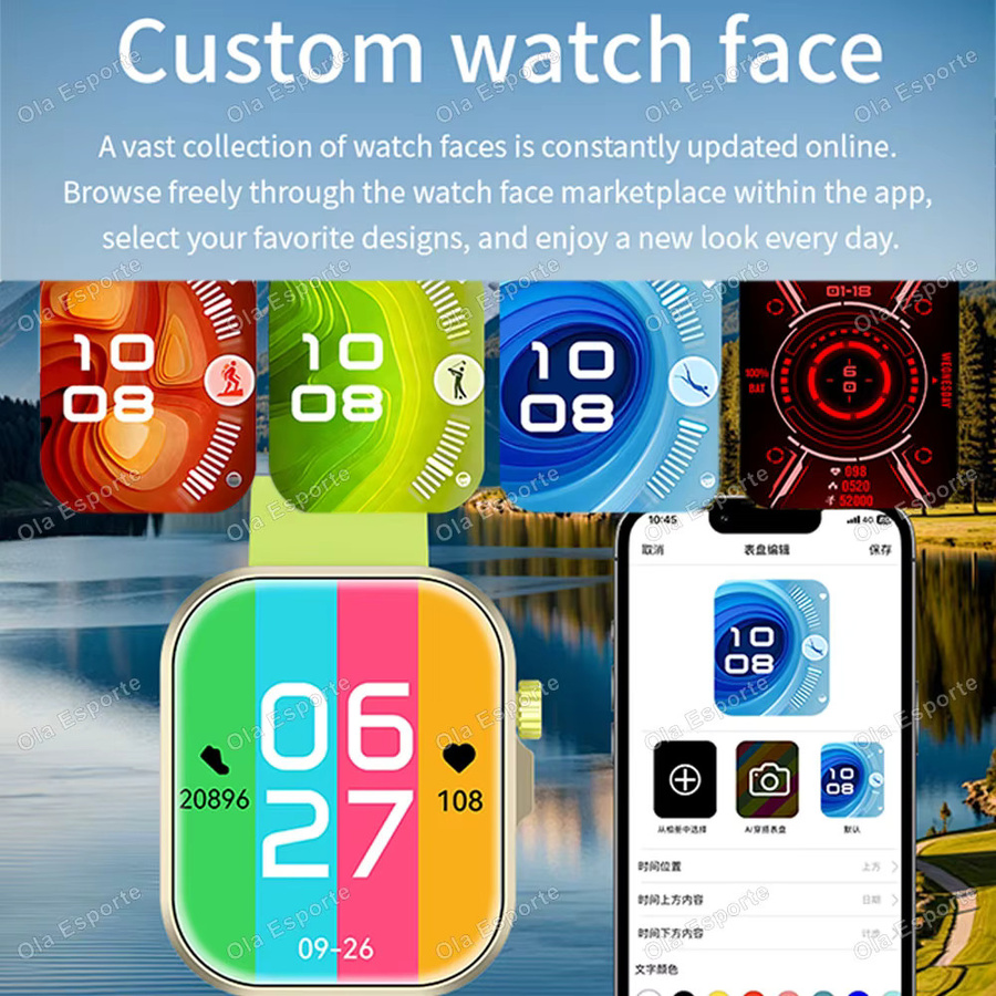 Ola Esporte Smartwatch, Grün, Silikon, GPS, Damen - Bild 5