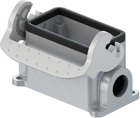 Wieland Electric Gehäuseunterteil 71.333.1035.1 aus Aluminium in Grau - Bild 1