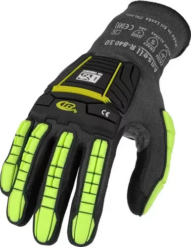 Ansell Ringers R840 Arbeitshandschuh in Grau, Größe XL, 1 Paar - Bild 1