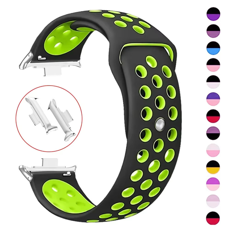 Xiaomi Uhrenarmband Silikon, Schwarz, Unisex - Bild 5
